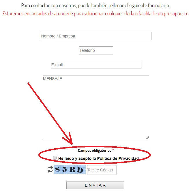 politica de privacidad